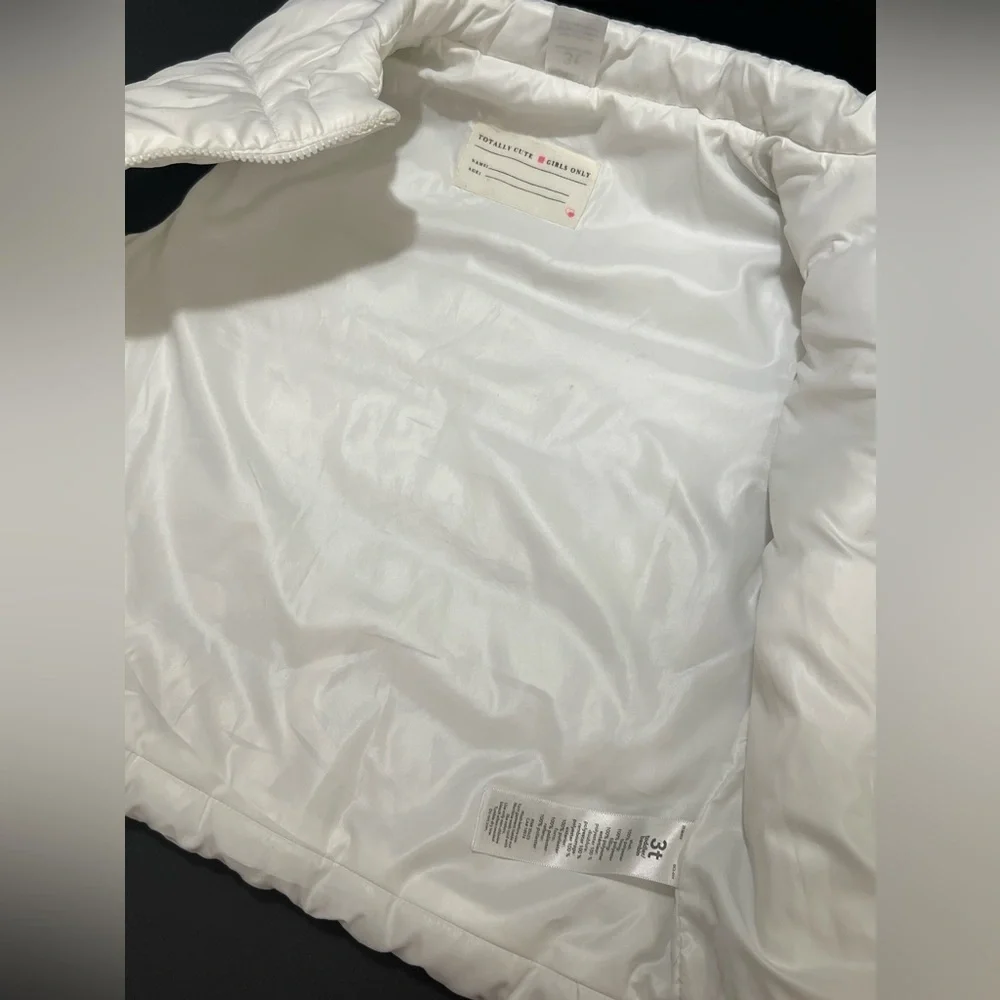 White Puffer Vest